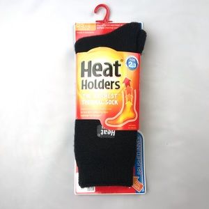 Black Socks Heat Holders size 4-8 Men/Ladies 5-9